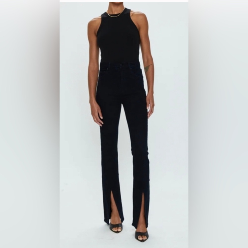 Pistola: Colleen Super High Rise Slim Boot - Abyss